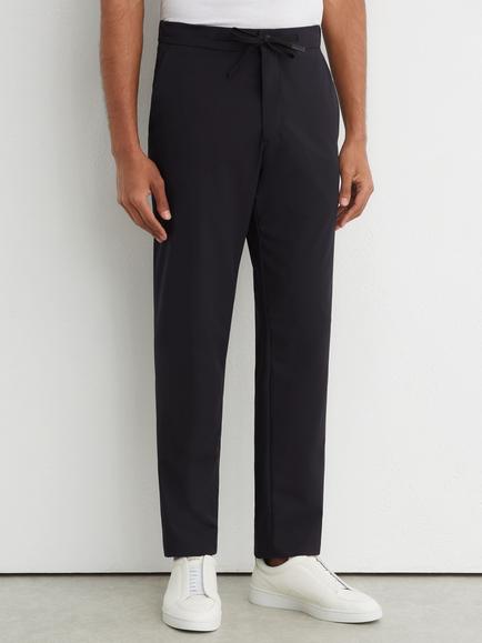 Reiss Rider R-Flex Jersey Formal Trousers, Navy, Navy