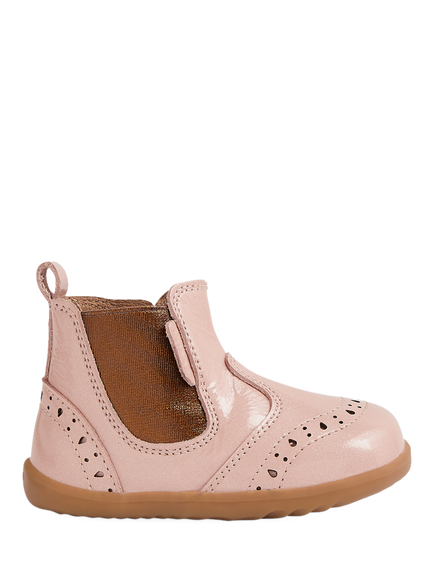 Bobux Kids' Billie Step-Up Boots, Cameo Rose, Cameo Rose
