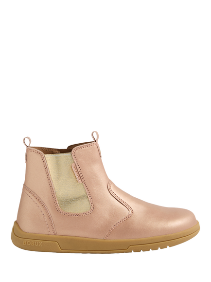 Bobux Kids' Jodphur Kid+ Leather Boots, Rose Gold