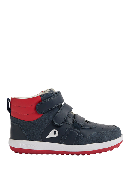 Bobux Kids' Powerplay Kid+ Leather Boots, Navy, Navy