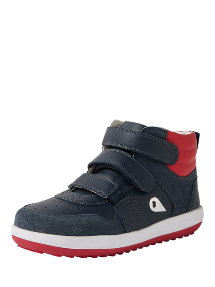 Bobux Kids' Powerplay Kid+ Leather Boots, Navy - view 2, Navy