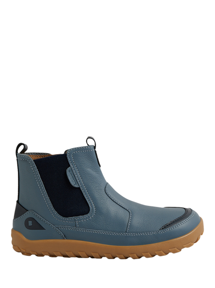 Bobux Kids' Trail Alpha Barefoot Leather Boots, Stormy Weather