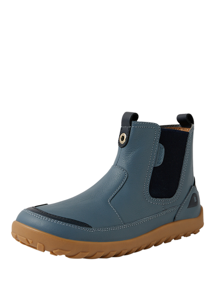 Bobux Kids' Trail Alpha Barefoot Leather Boots - view 2, Stormy Weather