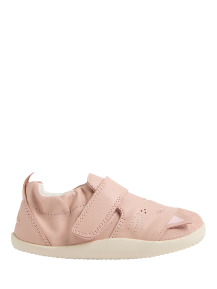 Bobux Kids' Xplorer Purr Leather Shoes, Cameo Rose, Cameo Rose