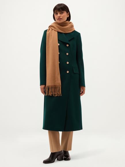 Hobbs Emery Wool Scarf - view 2, Beige