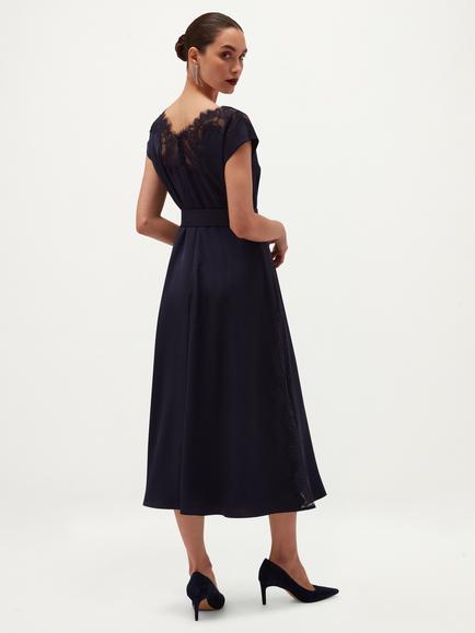 Hobbs Amelie Dress, Blue - view 2, Blue