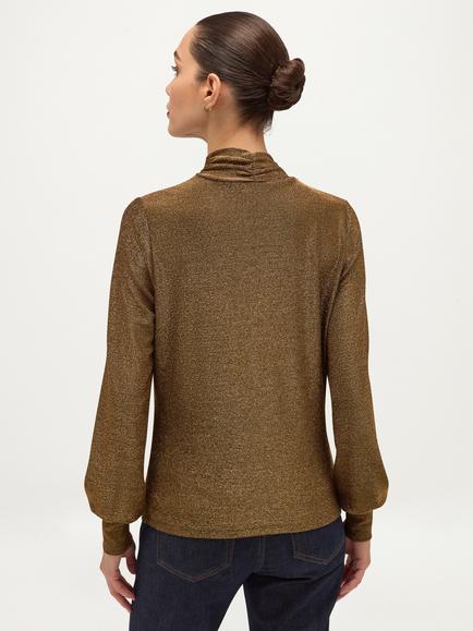 Hobbs Ashley Sparkle Top, Gold - view 2, Gold