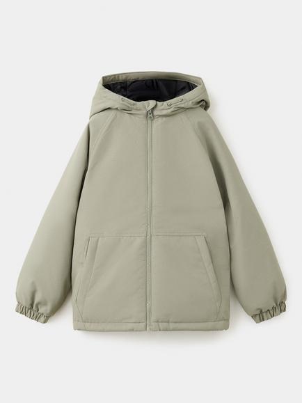 Mango Jan Hooded Anorak, Khaki, Khaki
