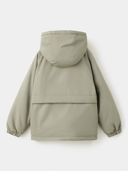 Mango Jan Hooded Anorak, Khaki - view 2, Khaki