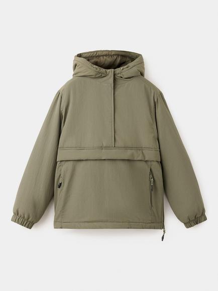 Mango Kids' Jorge Anorak, Khaki, Khaki