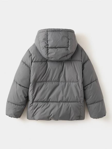 Mango Kids' Hooded Quilted Coat, Mystery - view 2, Mystery