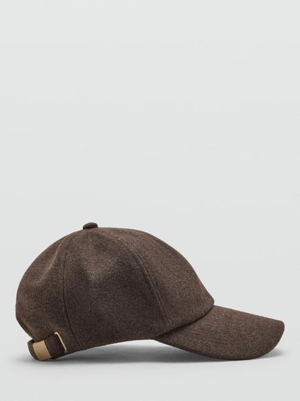 Mango Heritage Curved-Brim Baseball Cap, Chocolate