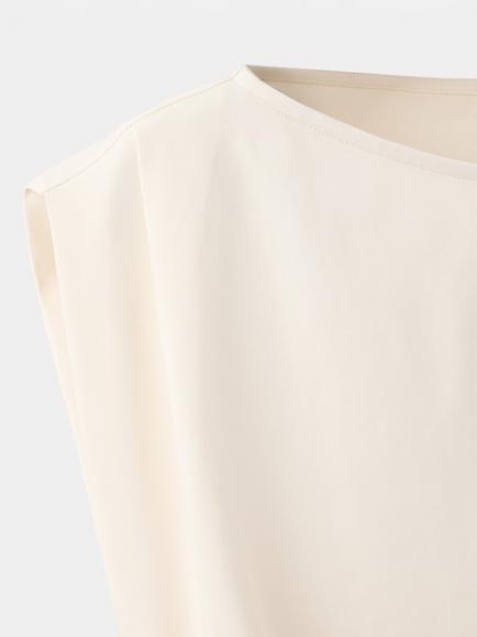 Mango Boat Neck Cap Sleeve Top - view 2, Raw