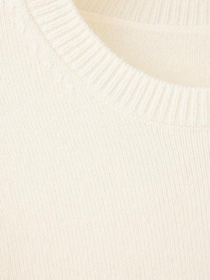 Mango Crew Neck Knit Jumper, Raw - view 2, Raw