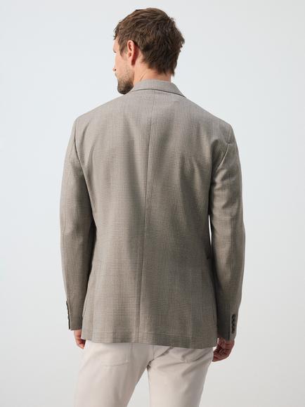 Mango Slim Fit Blazer - view 2, Beige