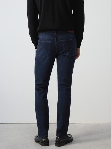 Mango Patrick Slim Fit Jeans - view 2, Blue/Black