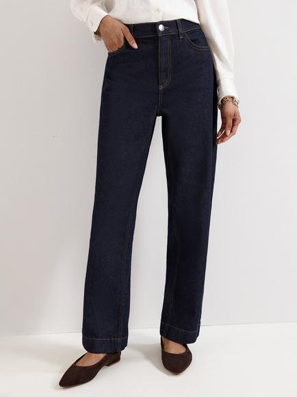 Phase Eight Lexi Straight Jeans, Indigo, Indigo