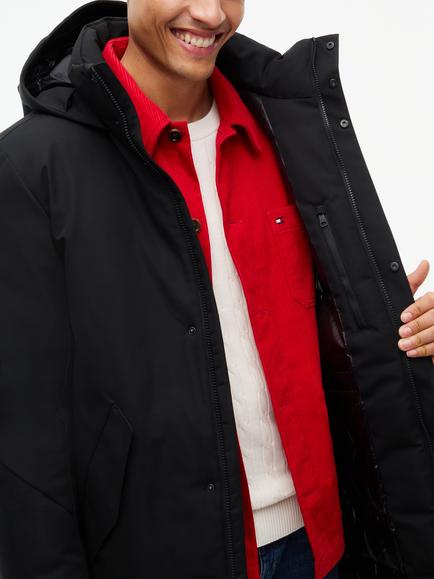 Tommy Hilfiger Hooded Padded Jacket - view 2, Black