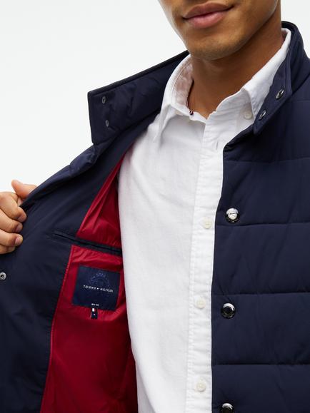 Tommy Hilfiger Lightweight Padded Puffer Jacket, Navy - view 2, Navy