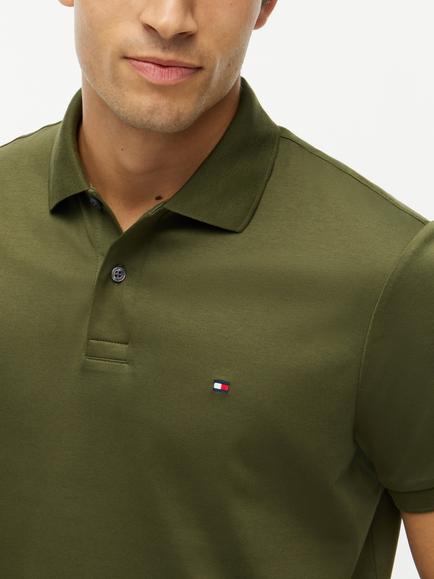 Tommy Hilfiger Regular Fit Polo Shirt, Dark Green - view 2, Dark Green