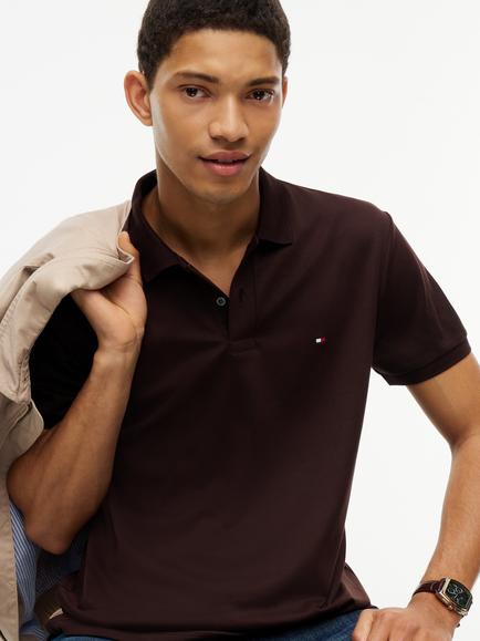 Tommy Hilfiger Classic Polo Shirt, Chocolate - view 2, Chocolate