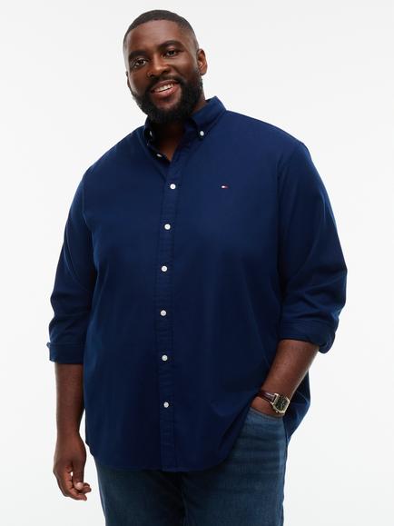 Tommy Hilfiger Twill Flannel Shirt, Navy