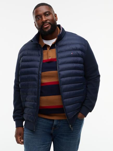 Tommy Hilfiger Plus Collection Textured Jacket, Navy, Navy