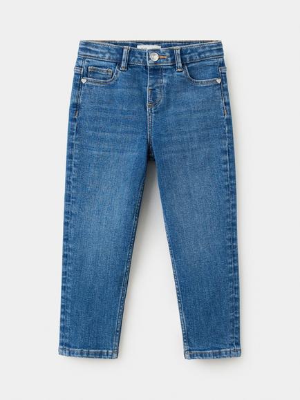 Mango Kids' Skinny Jeans, Blue, Blue