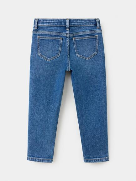 Mango Kids' Skinny Jeans, Blue - view 2, Blue