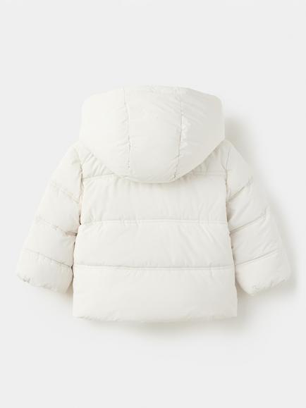 Mango Kids' Insulated Anorak, Off White - view 2, Off White