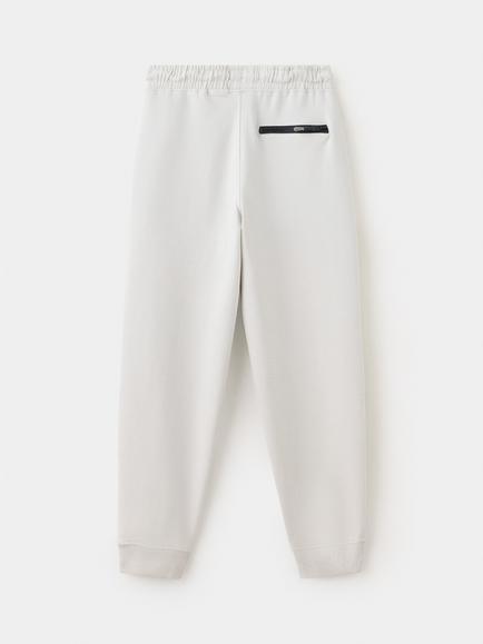 Mango Kids' Mid Rise Drawstring Joggers, Ice - view 2, Ice