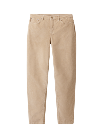 The White Company Brompton Corduroy Trousers, Wild Clay, Wild Clay