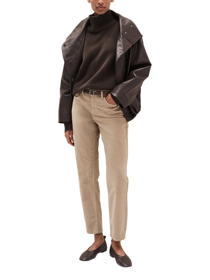 The White Company Brompton Corduroy Trousers, Wild Clay - view 2, Wild Clay