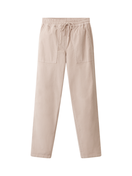 The White Company Relaxed Corduroy Joggers, Dusty Taupe, Dusty Taupe