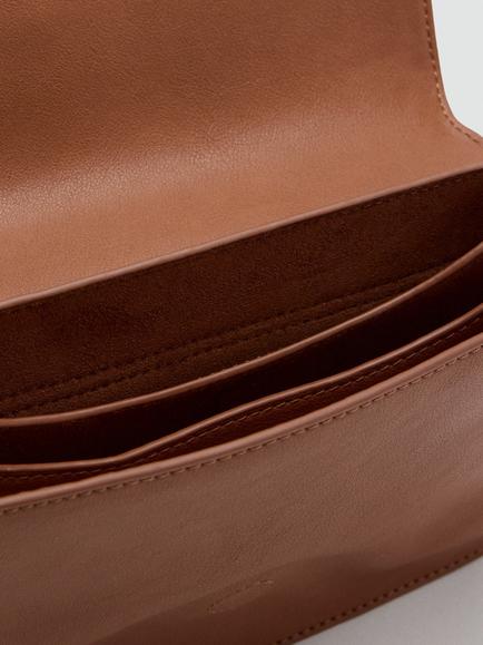 Mango Cross Body Bag, Brown - view 2, Brown