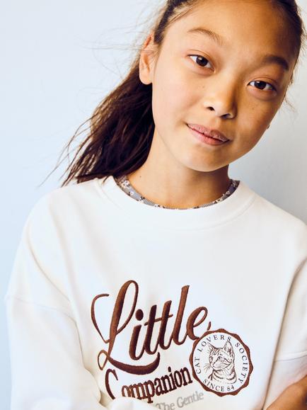 Mango Kids' Sweatshirt, Off White - view 2, Off White