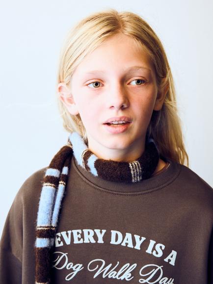 Mango Sweatshirt, Brown - view 2, Brown