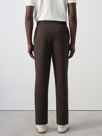 Mango Joggers - view 2, Brown