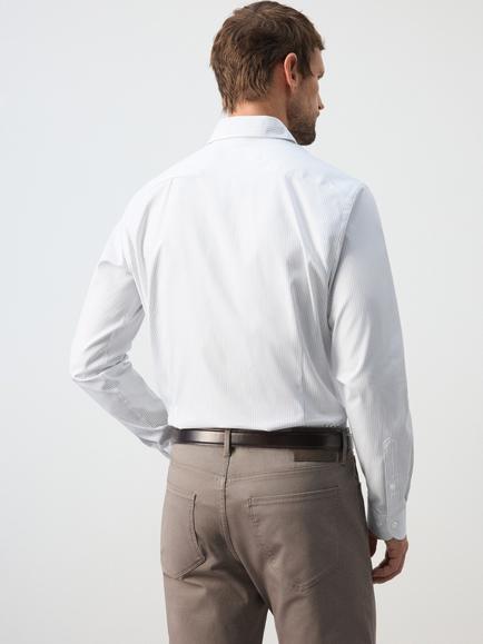Mango Cotton Slim Fit Shirt, White - view 2, White