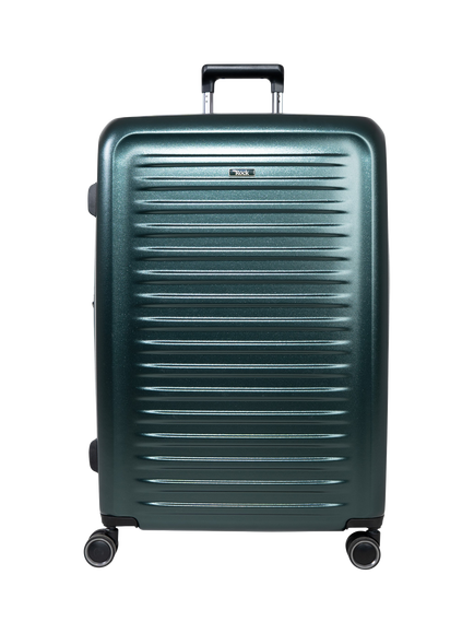 Rock Legacy Large 76cm Expandable 8-Wheel Suitcase, 112/126L - view 2, Forest Green