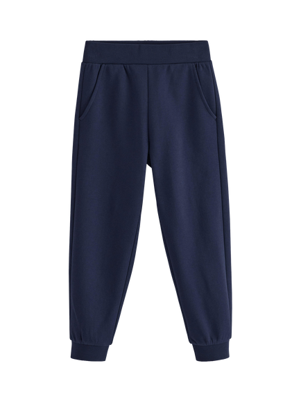 Lindex Kids' Joggers, Navy, Navy