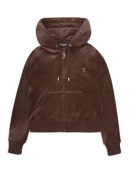 Juicy Couture Slim Fit Zip Through Hoodie, Java - view 2, Java