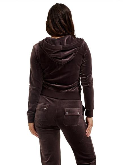 Juicy Couture Straight Leg Tracksuit Bottoms, Java - view 2, Java
