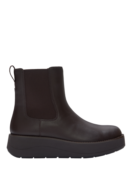 FitFlop Gen-FF Roam Leather Chelsea Boots, Chocolate Brown, Chocolate Brown