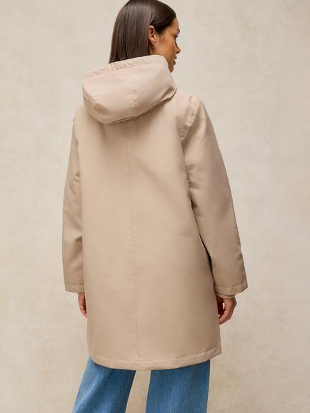 White Stuff Willow Waterproof Coat - view 2, Light Natural