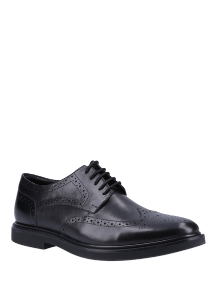Hush Puppies Kingston Leather Lace Up Brogues - view 2, Black