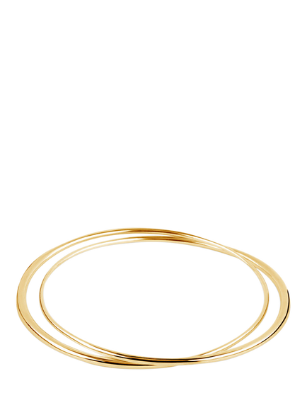 Dinny Hall Signature Double Bangle, Gold
