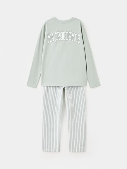 Mango Kids' Great Universe Pyjamas, Green - view 2, Green