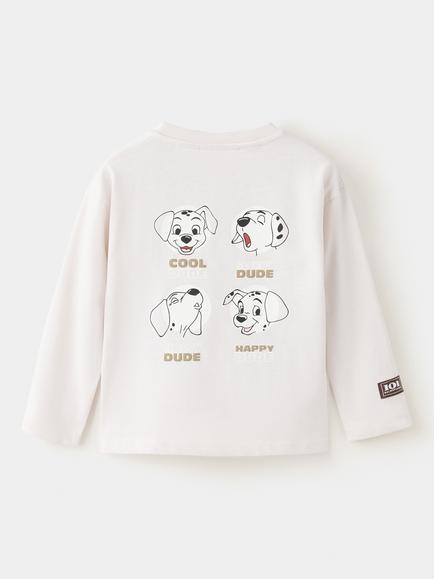 Mango Kids' Camiseta Long Sleeve T-Shirt, Ice - view 2, Ice