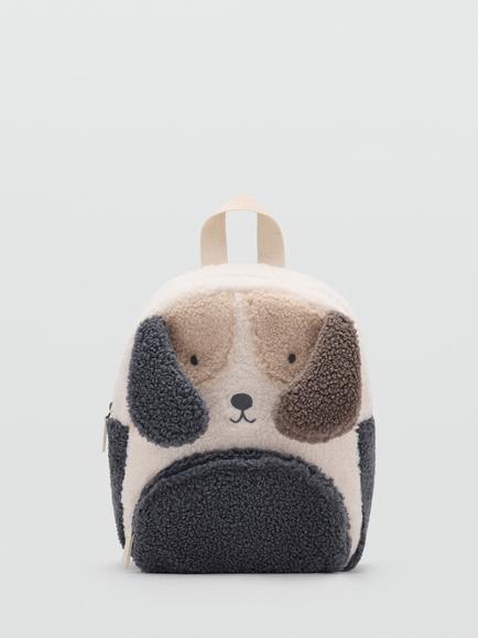 Mango Kids' Mochila Doggy Backpack, Raw, Raw